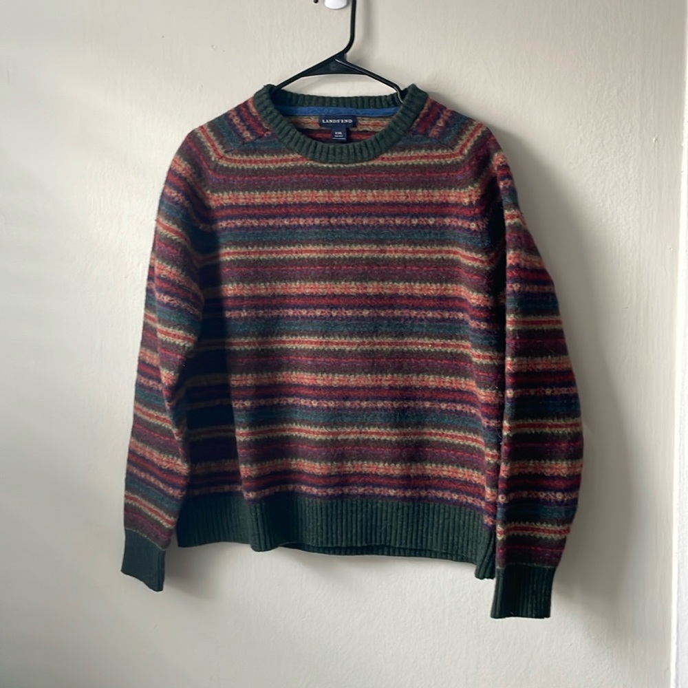 land’s end wool sweater